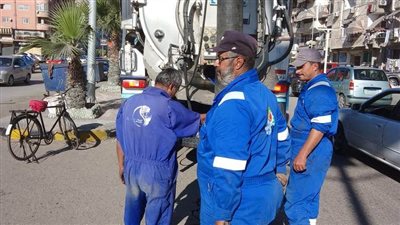 رئيس مياه القناة: حملة تطهير مكبرة للصرف الصحي لمدن القناة