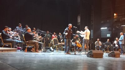 البروفة النهائية لحفل ختام مسابقة المواهب الذهبية  