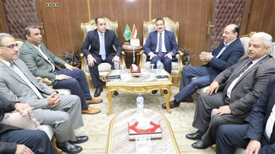 محافظ المنوفية يستقبل وفد التخطيط وبنك الاستثمار القومي 