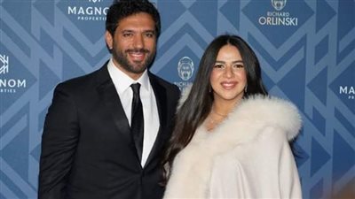 حسن الرداد يوضح كواليس مفاجأة إيمي سمير غانم له في العرض الخاص لفيلمه الجديد 