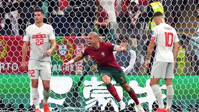 هدف البرتغال الثاني اليوم أمام سويسرا في كأس العالم