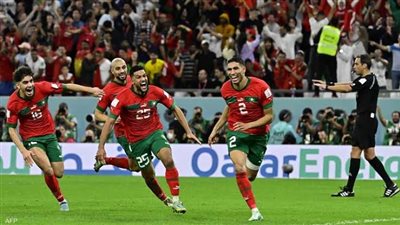 الجالية المغربية تحتفل بانتصار منتخب أسود الأطلس على إسبانيا