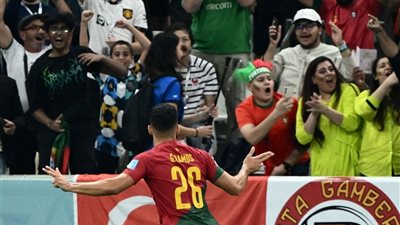 هدف البرتغال الثالث اليوم أمام سويسرا في كأس العالم