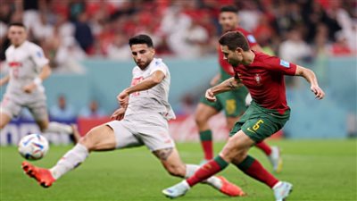 شاهد بالفيديو.. جوريرو يسجل الهدف الرابع للبرتغال ضد سويسرا بكأس العالم 2022