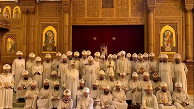 اجتماع مجمع كهنة إيبارشية أسوان