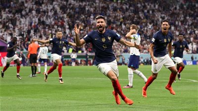 عاجل بالفيديو.. جيرو يسجل هدف فرنسا الثاني في شباك إنجلترا بكأس العالم 2022