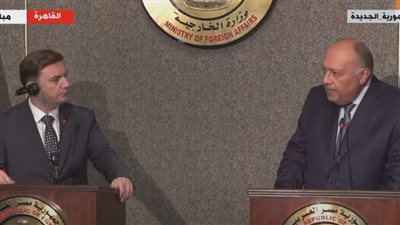 سامح شكري يكشف تفاصيل مباحثاته مع نظيره من مقدونيا الشمالية