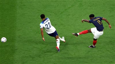 هدف فرنسا الأول امام إنجلترا في كأس العالم