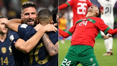 موعد مباراة فرنسا والمغرب في كأس العالم والقناة الناقلة والتشكيل المتوقع وموقف سايس ومزاروي