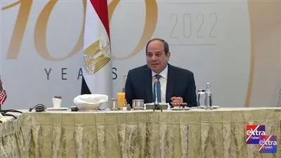 شاهد.. تفاصيل لقاء السيسي بعدد من أصدقاء تجمع مصر بالكونجرس الأمريكي 