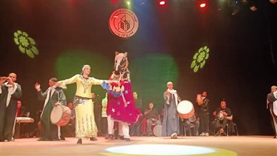 المزمار البلدى والحصان يتألقان علي مسرح ٢٣يوليو بالمحلة الكبري