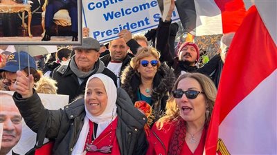 رسالة تقدير من الرئيس السيسي لأعضاء الجالية المصرية في واشنطن 