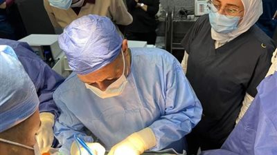 نجاح أول جراحة لتغيير الصمام الميترالي بمستشفى بنها الجامعي - صور 