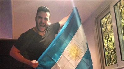 بصورة من عام 2014.. أمير عيد يحتفل بفوز الارجنتين