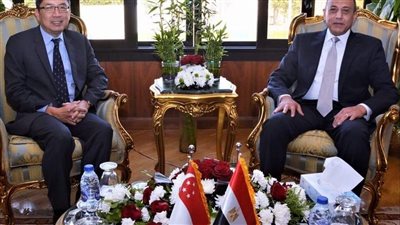 وزير الطيران: تعزيز التعاون مع سنغافورة لزيادة الحركة الجوية والسياحية إلى مصر 