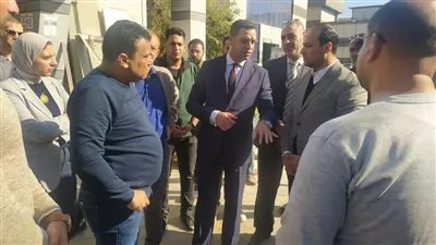 نائب محافظ بورسعيد يتفقد أعمال التطوير الجارية بمستشفى التضامن 