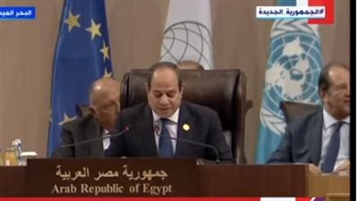 السيسي للشعب العراقي: ما تمتلكونه من إمكانيات يتيح لكم تجاوز أي تحديات (فيديو)