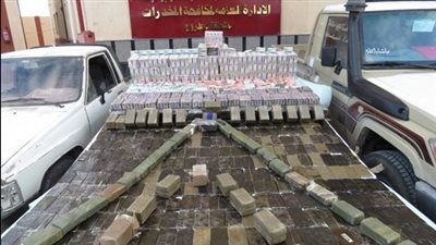 بـ20 مليونا.. ضبط 3 عناصر إجرامية بمطروح وبحوزتهم 1610 طرب حشيش 