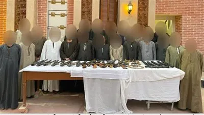 حملة أمنية بأسيوط تضبط حائزى الأسلحة النارية ومتجرى المواد المخدرة