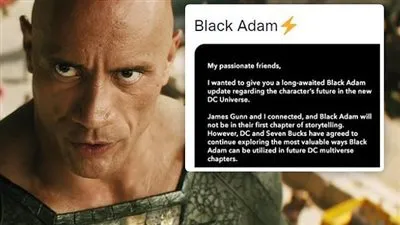 دوين جونسون يعلن تجميد مستقبل Black Adam مع DC