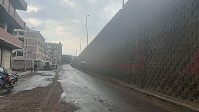 سقوط أمطار على عدة مناطق بمحافظة القليوبية (صور)