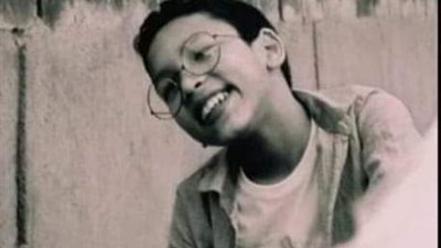 لافتات بشوارع الخانكة تطالب بالقصاص للطفل زياد ضحية مدمني المخدرات 