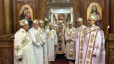 سيامة ٦ دياكين في كنيسة مارجرجس بسوهاج