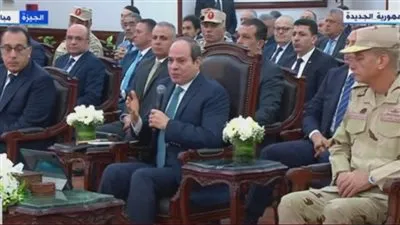 السيسي يقاطع رئيس شركة النصر.. لهذا السبب