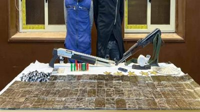 القبض على عنصرين خطرين بالمنوفية بحيازتهم مخدرات بـ400 ألف جنيه