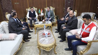 محافظ المنوفية يستقبل وزير الصحة لتفقد عدد من المنشآت الصحية