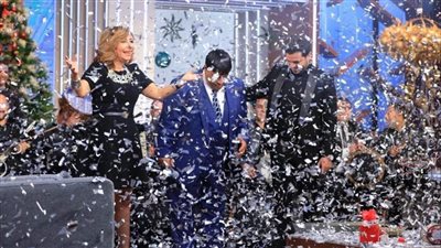 الليلة.. عبد الباسط حمودة في حفل ليلة رأس السنة مع لميس الحديدي 