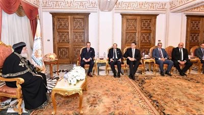 البابا تواضروس يلتقي مستشاري المحكمة الاقتصادية بالإسكندرية