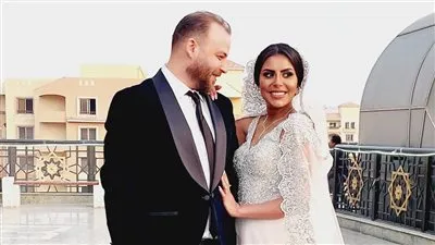 عاجل.. الصور الأولى من عقد قرآن هاجر الشرنوبي والمنتج أحمد الجابري