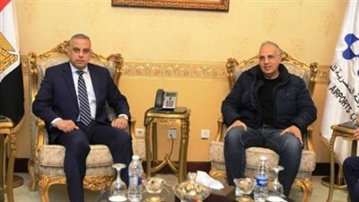 محافظ سوهاج يستقبل وزير الرى لتفقد عدد من المشروعات القومية