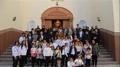 احتفالات ميلاد المسيح بإيبارشية أبنوب والفتح وأسيوط الجديدة