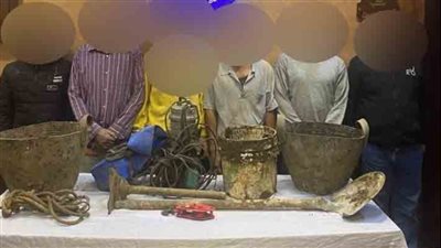 ضبط 6 أشخاص لقيامهم بالحفر والتنقيب عن الآثار داخل أحد العقارات بالقاهرة