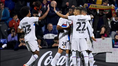 بشق الأنفس.. برشلونة يحقق فوزًا صعبًا على إنتر سيتي ويتأهل إلى دور الـ 16 بكأس ملك إسبانيا