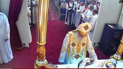 الآلاف من الأقباط يحتفلون بعيد الميلاد المجيد في كنائس الغربية (صور)