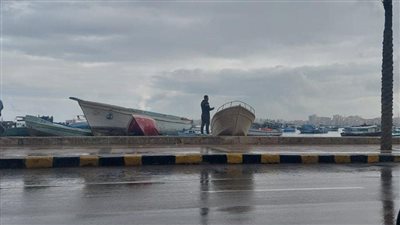 رفع الطوارئ في الإسكندرية بعد سقوط أمطار غزيرة (صور)