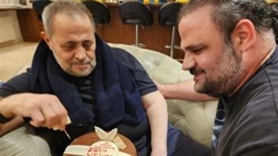 انهيار جورج وسوف في عزاء نجله وديع … صور