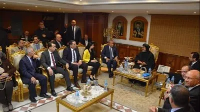 صلوات وتهاني عيد الميلاد بإيبارشية شبرا الخيمة