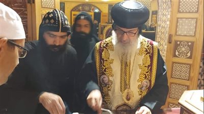 دير السيدة العذراء يحتفل بعشية عيد القديس يوحنا الحبيب