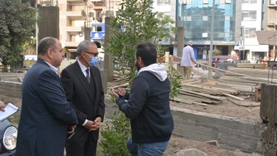 محافظ القليوبية يتابع المشروعات الجاري تنفيذها بمدينة بنها  