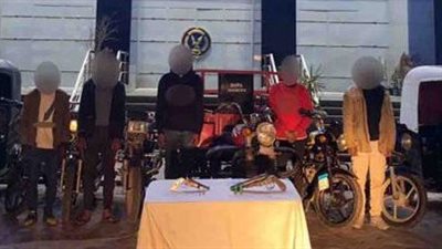 بأسلوب توصيل الأسلاك.. سقوط تشكيل عصابي بسرقة الدراجات النارية ببدر