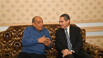 محافظ الغربية يستقبل وزير قطاع الأعمال العام داخل شركة غزل المحلة (صور)