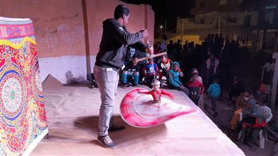 إنشاد دينى ومسرح عرائس بقرية الجعافرة لثقافة أسوان