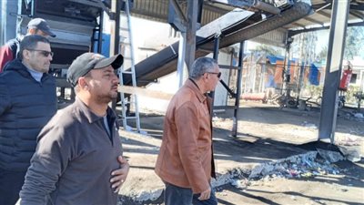 رئيس السنبلاوين يتفقد مصنع تدوير المخلفات الصلبة