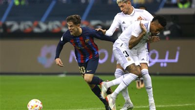 هدف جافي اليوم مع برشلونة أمام ريال مدريد