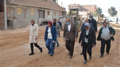 تفاصيل تطوير محور الباسوسية وطريق أبو الغيط-الحادثة بالقناطر الخيرية