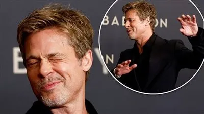 براد بيت يشارك بجلسة photocall لفيلم Babylon في باريس